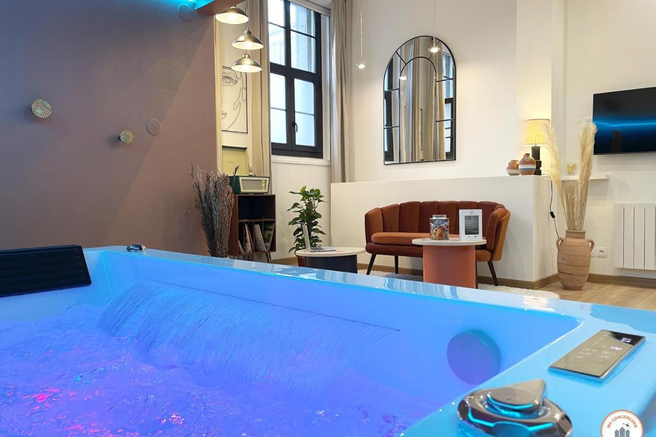 L'Orient-Express - Jacuzzi Spa - Parking - Loft Le Havre Dış mekan fotoğraf