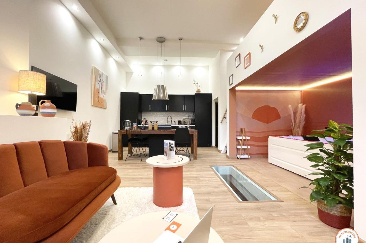 L'Orient-Express - Jacuzzi Spa - Parking - Loft Le Havre Dış mekan fotoğraf