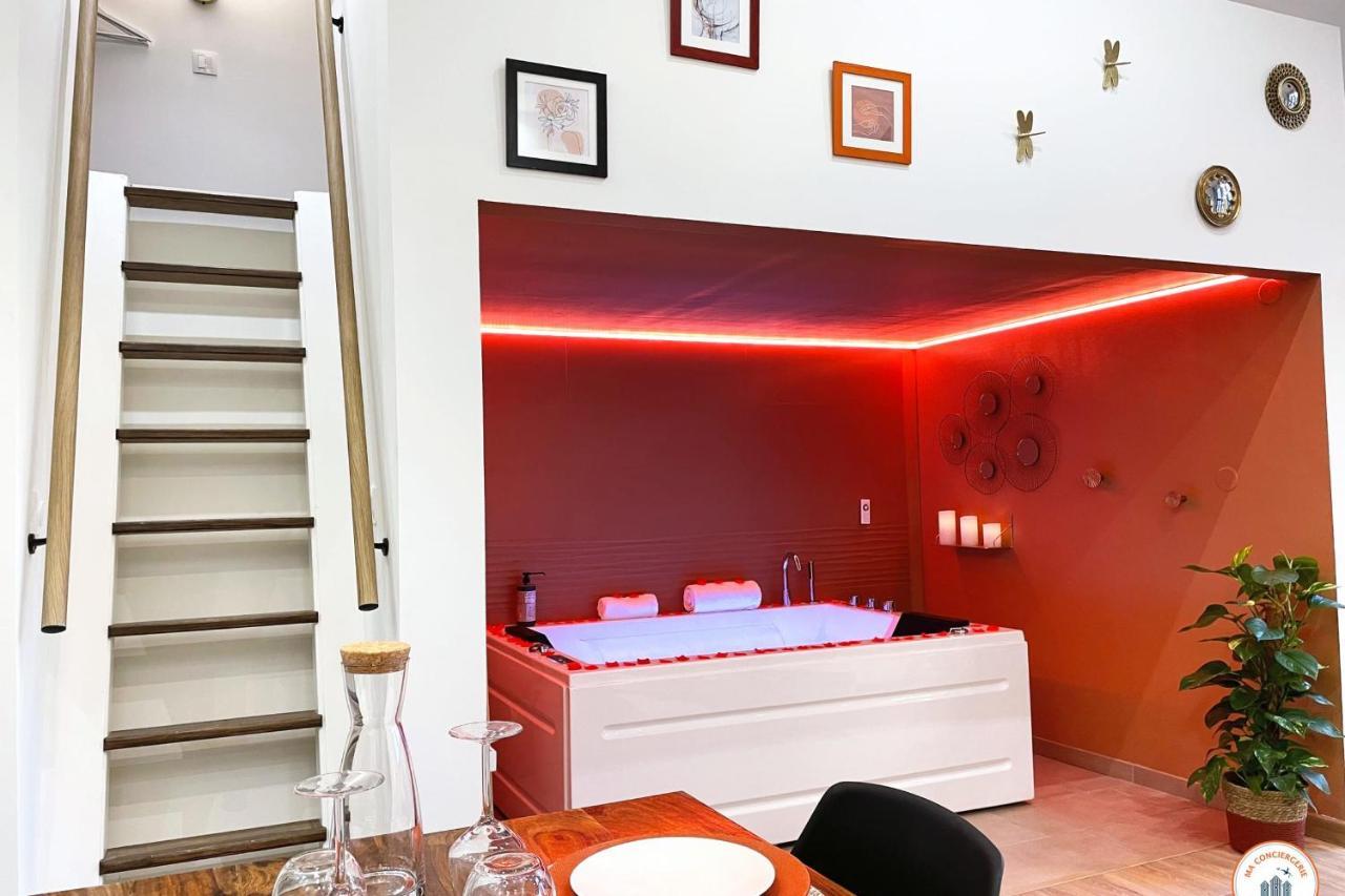 L'Orient-Express - Jacuzzi Spa - Parking - Loft Le Havre Dış mekan fotoğraf