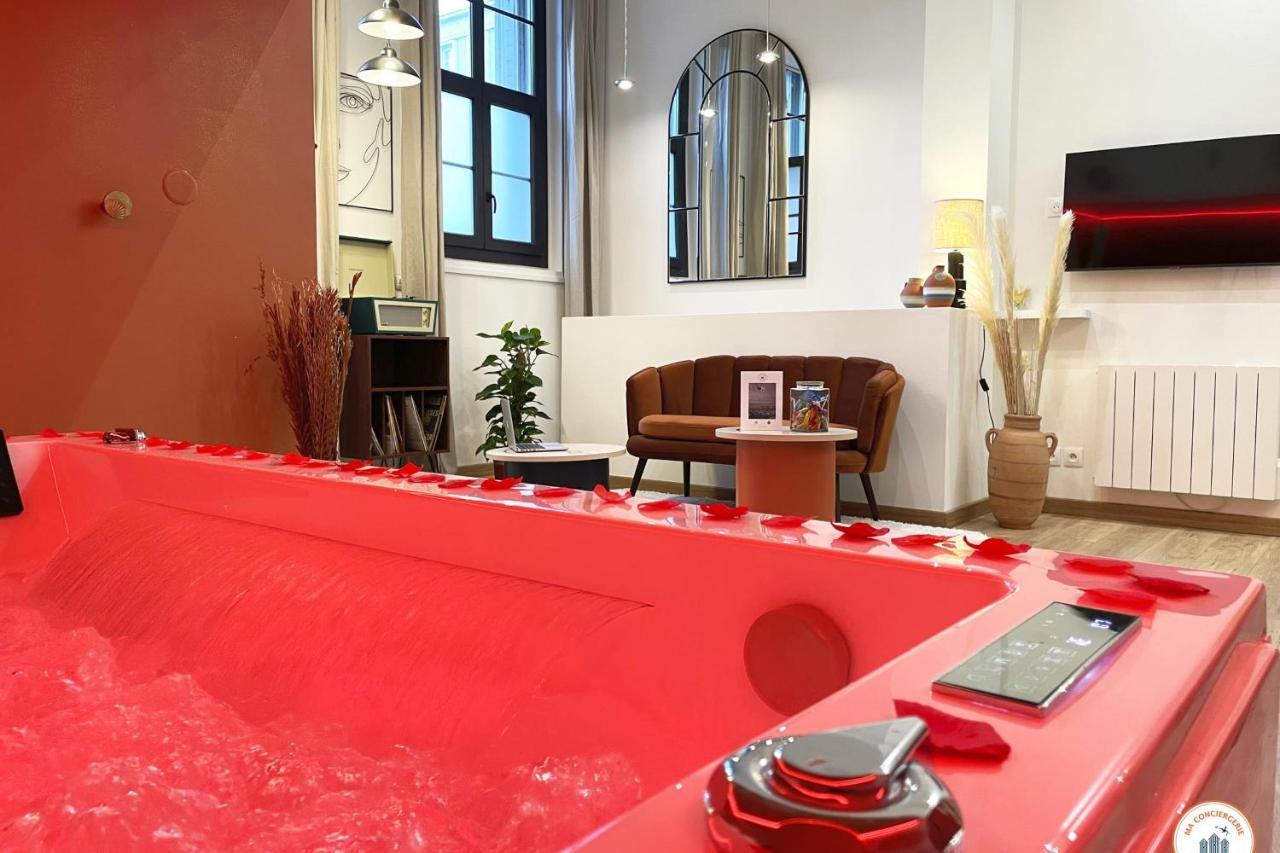 L'Orient-Express - Jacuzzi Spa - Parking - Loft Le Havre Dış mekan fotoğraf