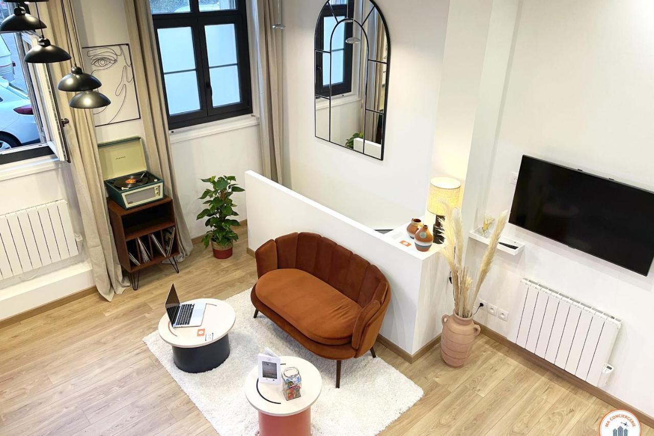 L'Orient-Express - Jacuzzi Spa - Parking - Loft Le Havre Dış mekan fotoğraf